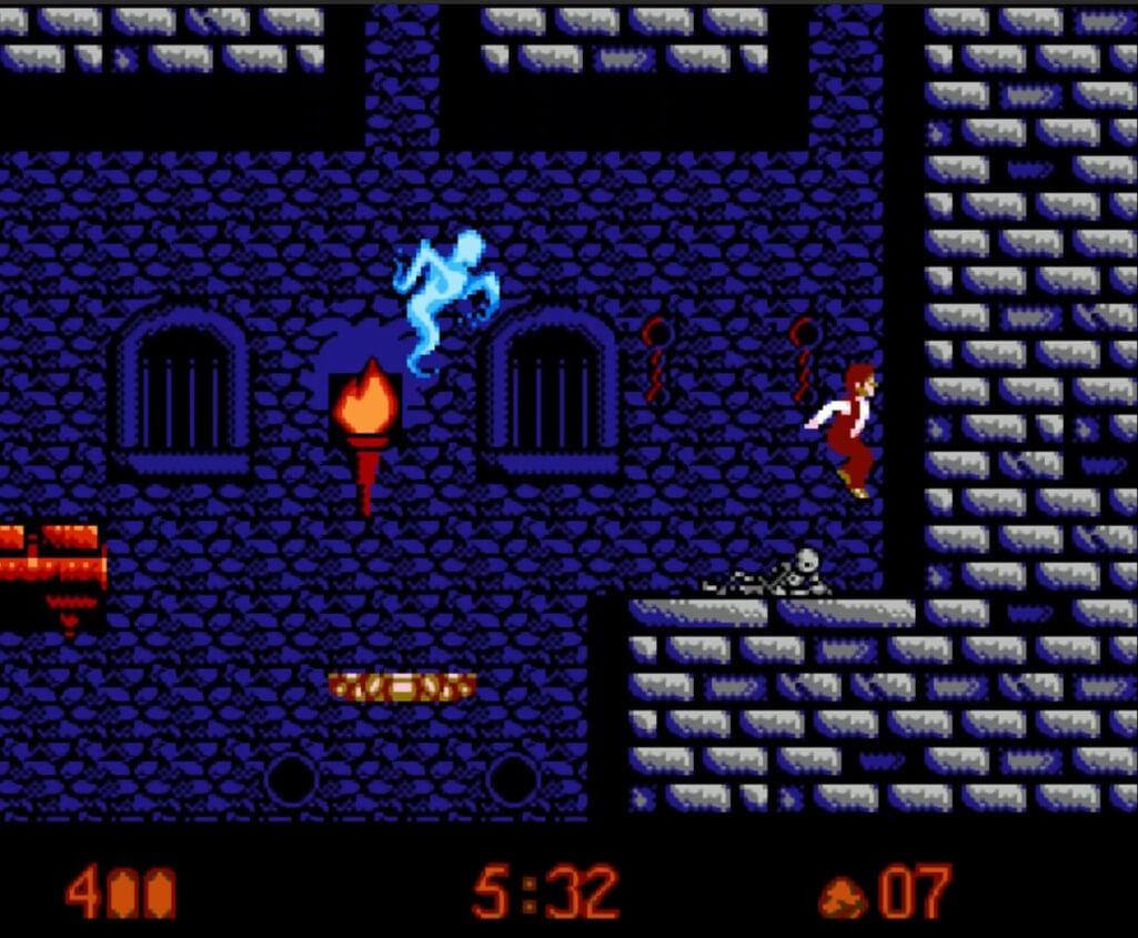 Bram Stoker's Dracula - геймплей игры Dendy\NES